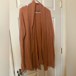 Charlotte Russe Women's Orange peach Cardigan